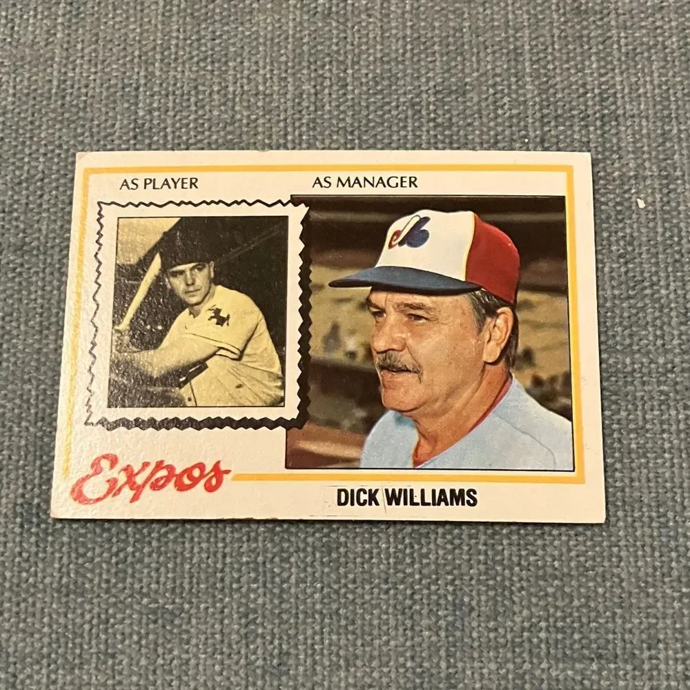 1978 Topps Montreal Expos Baseball Card Trading Card